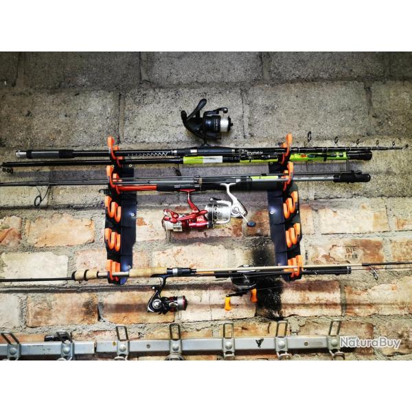 Support Mural / Plafond pour Cannes � P�che - Rangement 10 Cannes