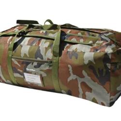 Grand sac de Chasse 3 poches ext&eacute;rieures camo 70L