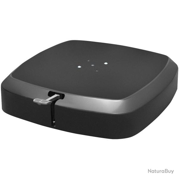 Base de parasol d�port� 89 x 89 x 20 cm facile � d�placer avec roues flexible design moderne en pla