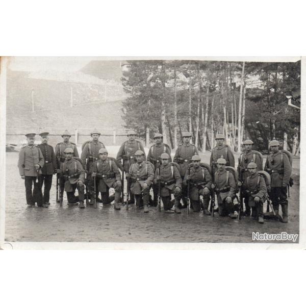 CPA - photo D'un groupe de soldats allemands- N�6073