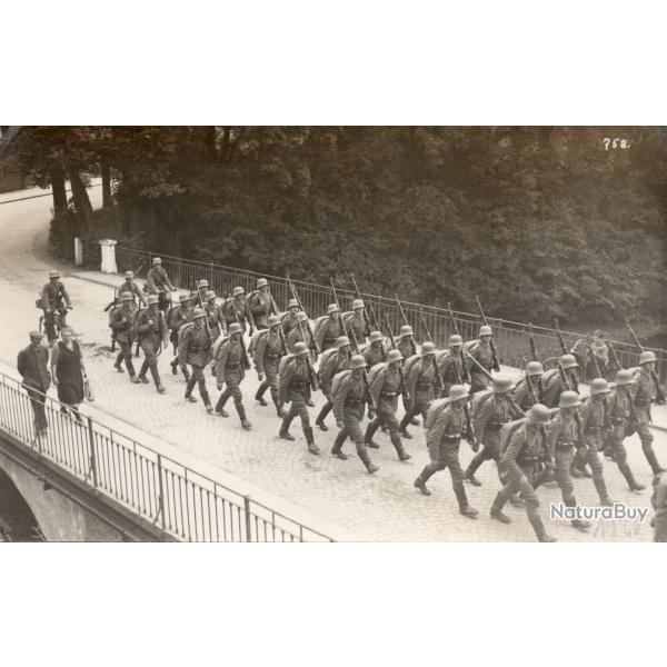 CPA - photo D'un groupe de soldats allemands- N�1212