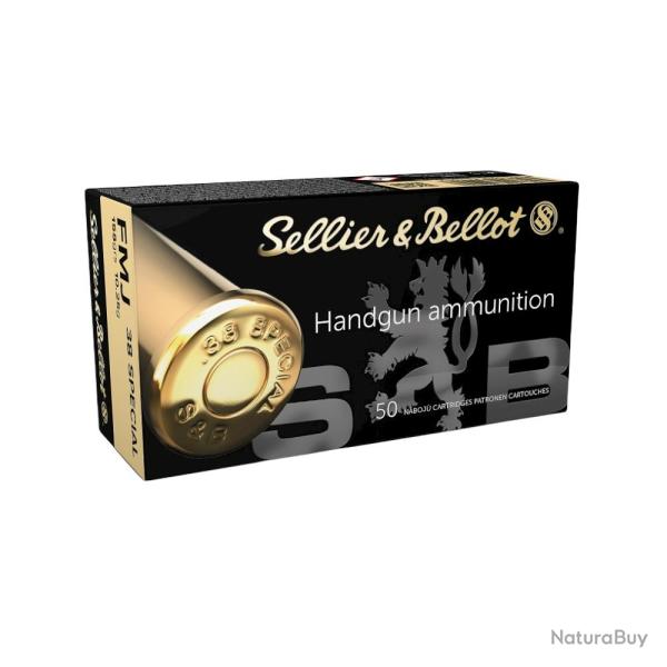 SELLIER & BELLOT 158G FMJ 38 SPECIAL