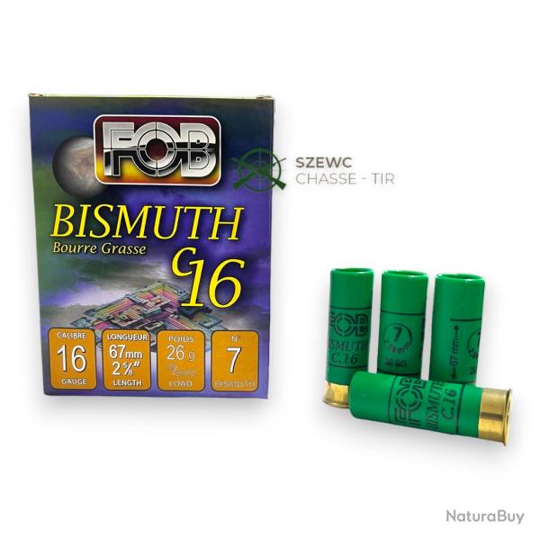 FOB BISMUTH C16 BOURRE GRASSE 26G 16 67