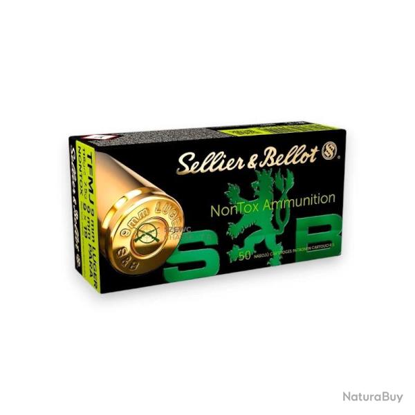 SELLIER & BELLOT 124G FMJ NONTOX 9X19