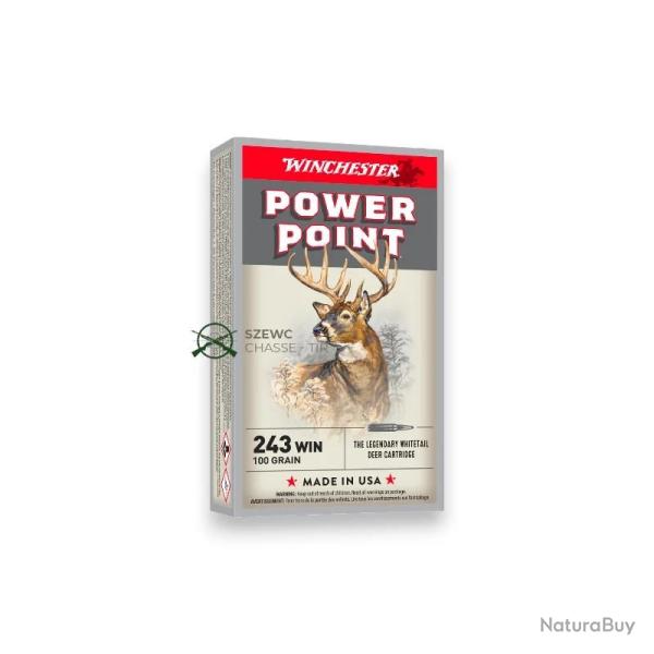 WINCHESTER POWER POINT 100G 243 WIN