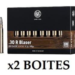 2 Boites de Balles RWS 30R blaser UNI 180gr