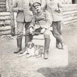 CPA - photo -D'un groupe de soldats allemands- N&deg;7274