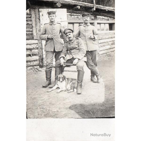 CPA - photo -D'un groupe de soldats allemands- N�7274