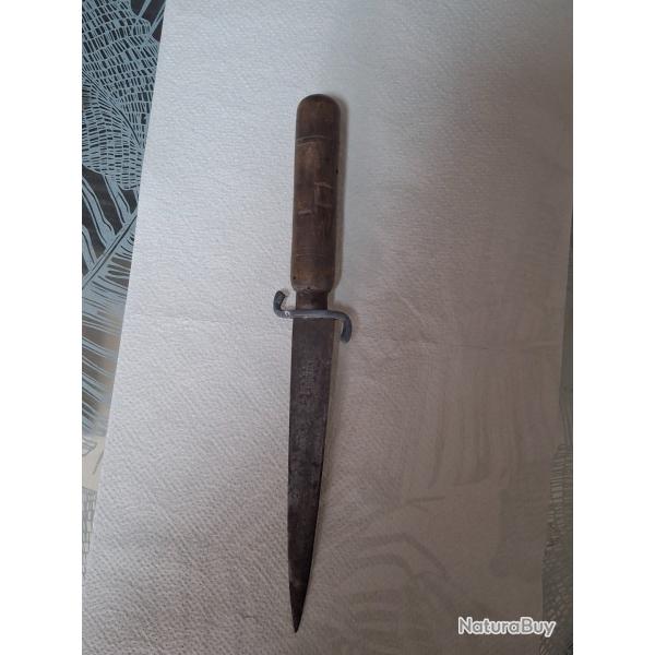 Ancien Couteau Des Tranch�s Allemand G.K.S SOLINGEN � definir
