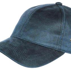 Casquette Coton Huile Bleue Wax Impermeable Stonewash&eacute; Paparoa Aussie Apparel Taille unique Bleu