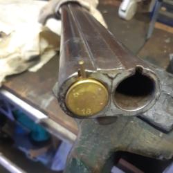 Canon de fusil &agrave; broche