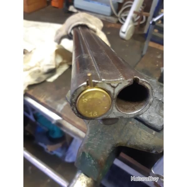 Canon de fusil � broche