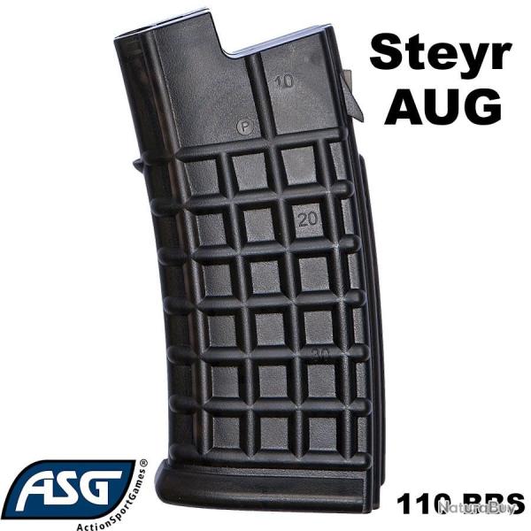 Chargeur airsoft AEG Steyr AUG A1/A2/A3, 110 rd.