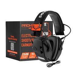 Casque de tir &eacute;lectronique Prohear NRR 23dB - LIVRAISON GRATUITE