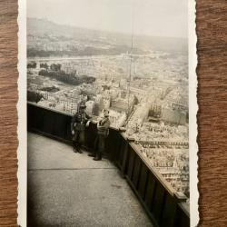 Photo "Vue de Montmartre depuis la tour Eiffel" WW2 1940