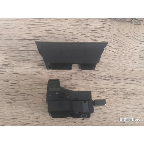 Point rouge Burris + monatge amovible pour Blaser