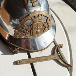 Casque de pompier de parade district d'Arcachon