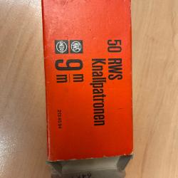 50 cartouches 9&nbsp;K a blanc