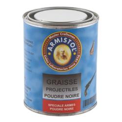 Graisse projectiles ARMISTOL poudre noire 250 ML