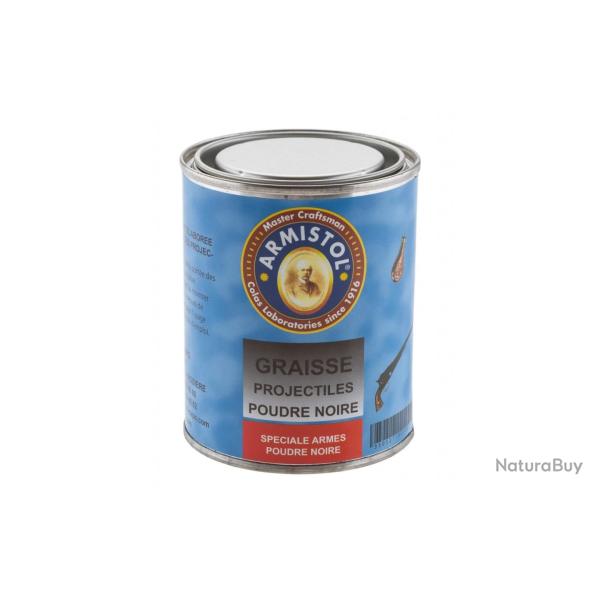 Graisse projectiles ARMISTOL poudre noire 250 ML
