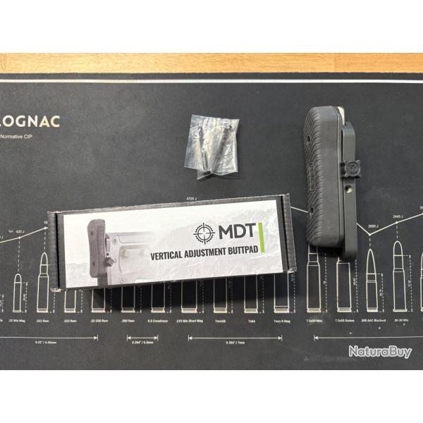 Plaque de couche ajustable MDT