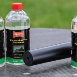 Nettoyant pour silencieux et mod&eacute;rateurs de son 0,5 l