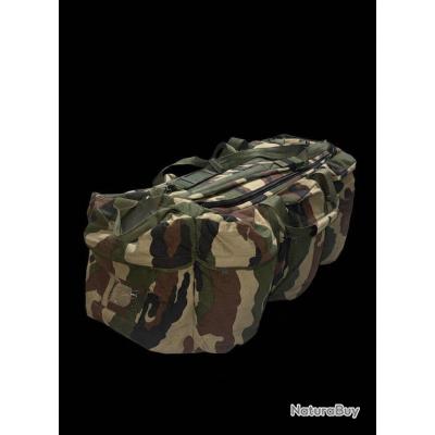 SAC DE TRANSPORT 100 LITRES CAMOUFLAGE 7 POCHES CHASSE PECHE