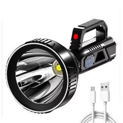 ENCHERE 1 EURO : Lampe Torche LED Puissante et Rechargeable