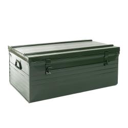 Promotion ! Cantine m&eacute;talique Vert Malle cantine 75 cm, 82 litres