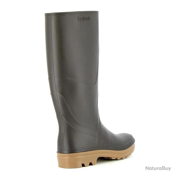 Bottes Femmes Karol PVC doublure jersey marron 36 � 41 38