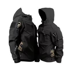 Veste Tactique Softshell N&eacute;oprene Noir