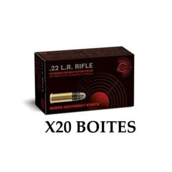20 Boites de Balles Geco 22LR Rifle
