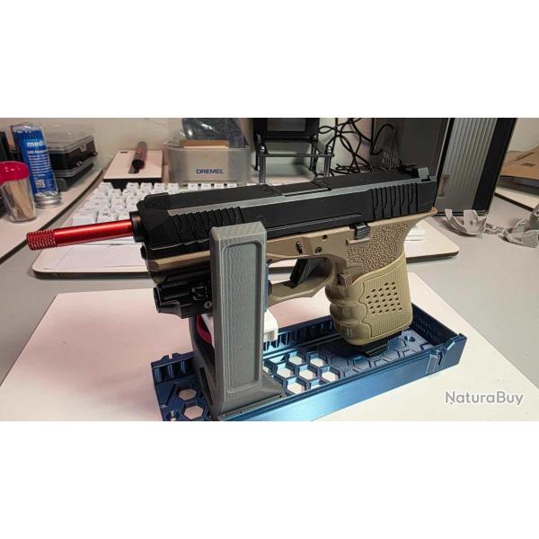 support a pistolets modulaire