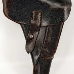 WW2 &Eacute;TUI HOLSTER DE PISTOLET MILITAIRE ASTRA 400 FABRICATION DKK4 - 1944