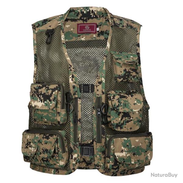 Gilet de P�che Coloris et Taille au Choix...ENCHERE 1 EURO