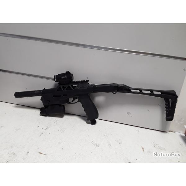 Pack ultime ! Vesta SENTINEL cal.50 18j + silencieux + crosse + point rouge +laser + lampe