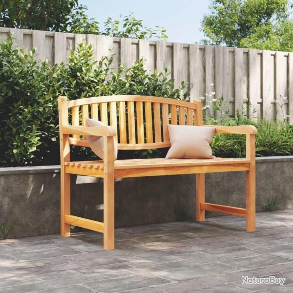 Banc de jardin 114x59x87 cm bois de teck solide