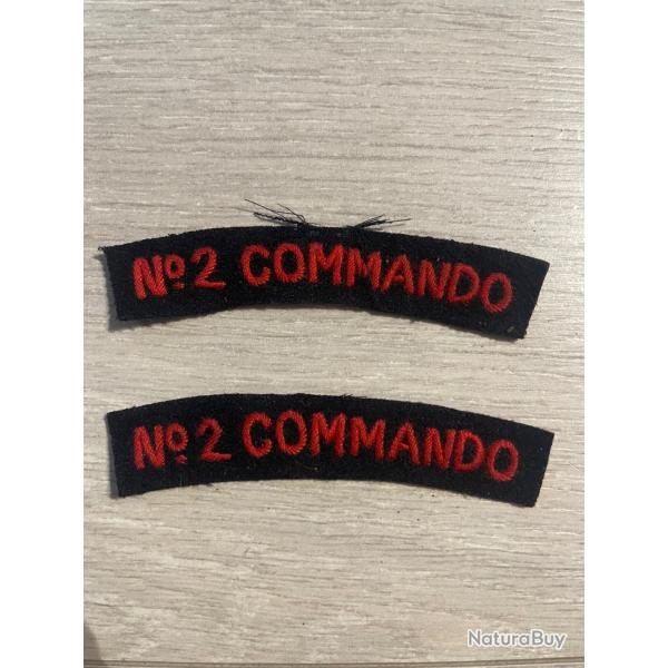 une paire de bananes anglaises COMMANDO N2 ww2