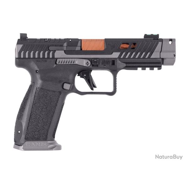 PISTOLET CANIK TTI COMBAT CALIBRE 9X19 TARAN TACTICAL - SMOKE