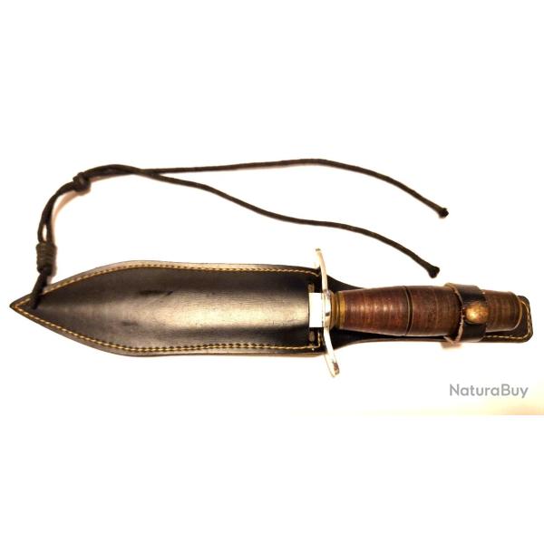 COUTEAU DE LANCER INOX FORGE