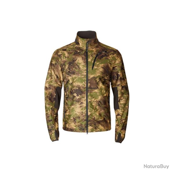 HARKILA VESTE DEER STALKER CAMO FLEECE FOREST