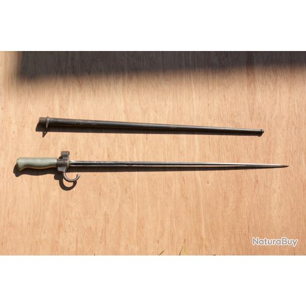 Ba�onnette Lebel mod�le � soie longue