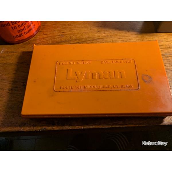Tapis lubrificateur de douilles Lyman