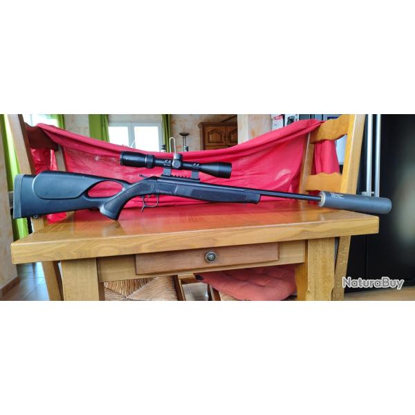 Pack Carabine Bergara Thumbhole avec lunette et mod�rateur de son