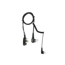 Cable Micro Pour Casque Peltor SportTac Talkie Walkie Motorola