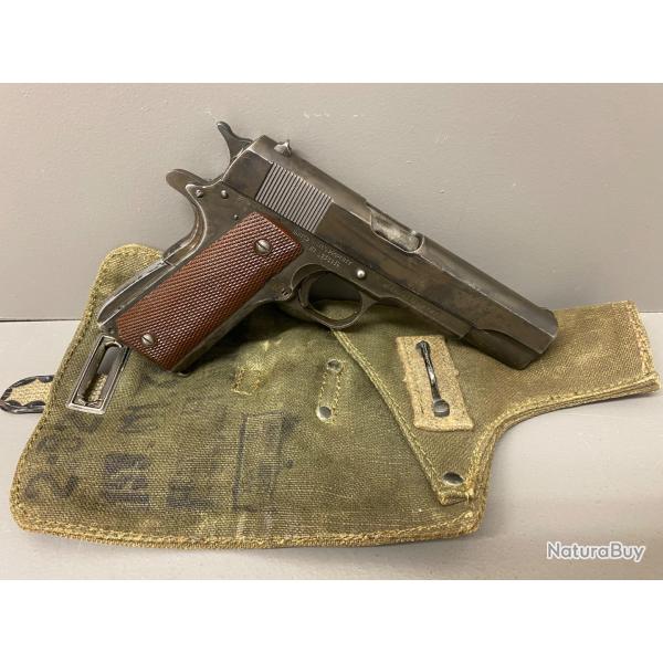 ITHACA GUN N.Y  mod�le 1911 A1 US ARMY calibre 45 arme d'origine