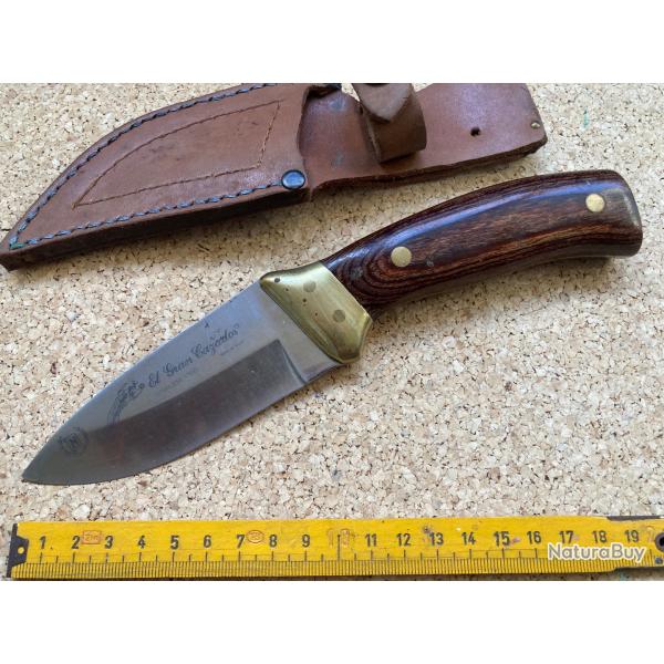 COUTEAU A LAME FIXE "NIETO GRAN CAZADOR" TYPE PETIT POIGNARD  @ CHASSE