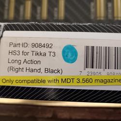 CHASSIS MDT HS3 TIKKA T3 LA NOIR 908492