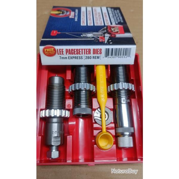 jeu d'outil Lee 7mm express -280 remington 280 rem 90552