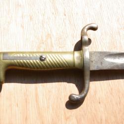 Ba&iuml;onnette mod&egrave;le 71 pour fusil mauser